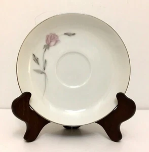 Platillo Mikasa Fine China PRIMROSE 8194 6 1/4" Borde Plateado Hecho en Japón - Imagen 1 de 3