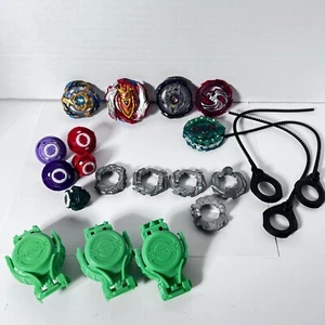 5 Takara Tomy Burst Beyblades W/ 3 Launchers Hazard Kerbeus, Revive Phoenix - Picture 1 of 11