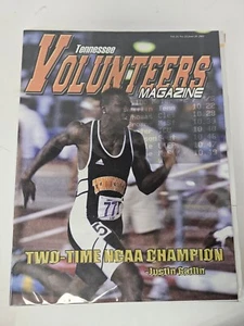 tennessee volunteers magazine vol 24 no 23 june 2002 vols justin gatlin - Picture 1 of 1