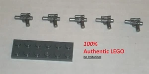 LEGO NUEVO Flat Silver Hand Blaster (5x) 6124928 Ladrillo 92738 - Imagen 1 de 1