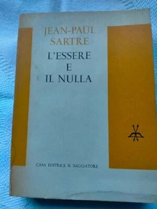 Jean Paul Sartre L'Essere e il Nulla 1965 Il Saggiatore - Foto 1 di 3