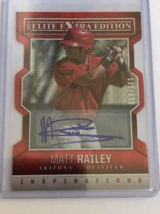 2014 Elite Extra Edition Matt Railey Die Cut Auto RC 58/100 Combined Shipping - Picture 1 of 3