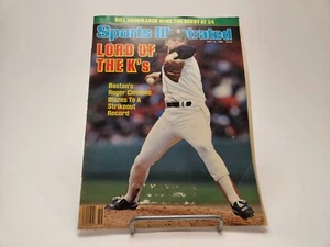 May 12 1986 Roger Clemens Sports Illustrated Magazine No Label Newsstand Red Sox - Picture 1 of 5