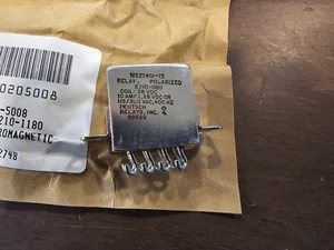 DRI RELAYS INC RELAY ELECTROMAGNETIC E210-1180 MS27401-13 5945-01-020-5008 - Picture 1 of 3