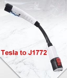 Fodoto Tesla to J1772 Charging Adapter For EVs Compatible with J1772 Charger - Imagen 1 de 8