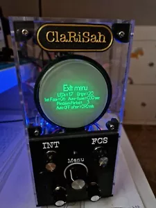 Oscilloscope Scope Clock - CRT 3RP1A, GPS, motion sensor, LEDs, With DST Now! - Picture 1 of 9