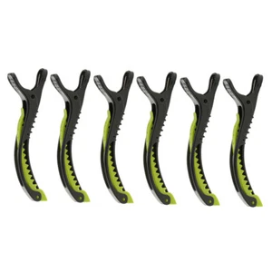 6Pcs Sectioning Alligator Hair Clamp Clips for Hairdressing Salon Styling - Picture 1 of 11
