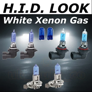 HB4 HB3 H3 100w White Xenon HID Look High Low Fog Beam Headlight Bulb Pack - Picture 1 of 1