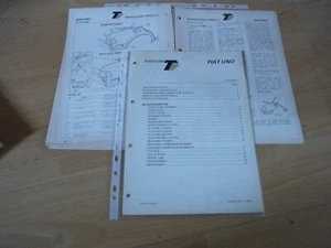 Manuale Riparazione Carrozzeria Fiat Uno 3 e 5 Porte - Rarissimo Manuale Thatcham Mira - Foto 1 di 1