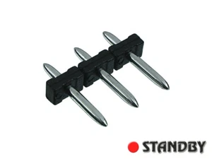 10pcs 3 poles TERMINAL BLOCK HEADER, STL130/3-5,0V PTR 10A/300V, spacing 5,0mm - Imagen 1 de 1