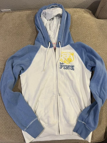 Womens Ucla Bruins PINK Victoria Secret Jacket Hoodie Sweatshirt Small Cover
