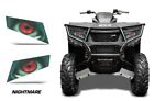 Headlight Eye Graphics Kit Decal Cover For Arctic Cat Alterra 400/450 NIGHTMARE