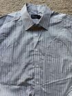 MENS M&S PURE. COTTON QUICK IRON  LONG SLEEVED SHIRT SIZE  17?COLLAR