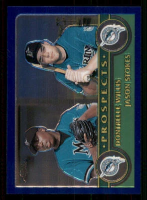 2003 Topps Chrome #433 D.Willis/J.Stokes - Image 1 of 2