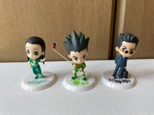 Hunter x Hunter Figura Mini Muñeca Lote 3 Set Gon Illumi Leorio Japón m577 - Imagen 1 de 14