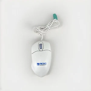 Mi Micro Innovations Trackball Mouse PS/2 Compatible IOWCM-PS2C Vintage Gray - Picture 1 of 5