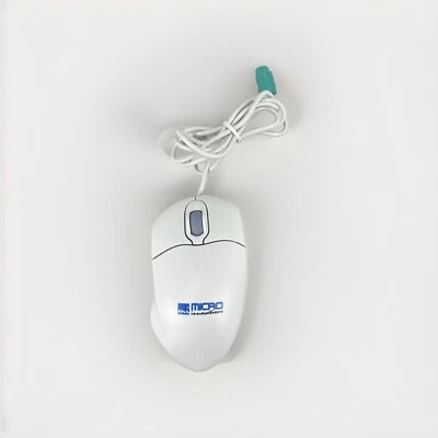 Mi Micro Innovations Trackball Mouse PS/2 Compatible IOWCM-PS2C Vintage Gray - Image 1 of 4