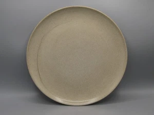 Vintage 1950er Edith Heath blickdicht weiß Leinen gesprenkelt Coupe Essteller 10 5/8" - Bild 1 von 6