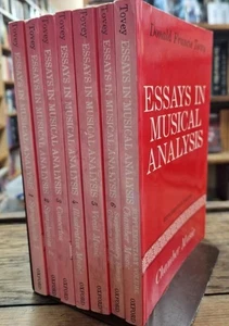 Essays in Musical Analysis (7 vols) : Donald Francis Tovey - Picture 1 of 2