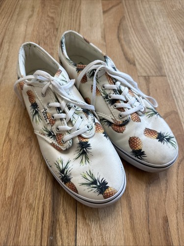 Scarpe Vans donna 8 5 Atwood sneakers basse multicolore stampa ananas stringate basse