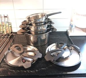 Neuwertiges 9lg. Fissler INTENSA Kochtopfset ...auch für INDUKTION geeignet ... - Bild 1 von 5