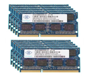 Nanya 10x 4GB 2RX8 PC3-10600S DDR3-1333Mhz 1.5V Laptop Memory SODIMM RAM Intel - Picture 1 of 9