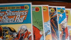 Die Edelstahlratte Vol. 1-6 Komplettsatz Adler Comics Carlos Ezquerra 1985 - Bild 1 von 4