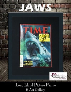 Revista Jaws Time 1975 Super Shark firmada por Peter Benchley - autenticada por JSA - Imagen 1 de 6
