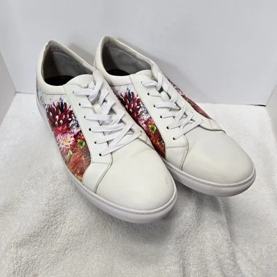Robert Graham Tremblay Sneakers RG5836LXL Mens Size 15 Graphic Pattern Lace Up - Image 1 of 4