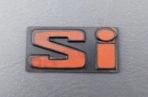 1984-1987 Honda Civic Hatchback SI Rear Emblem OEM hatch badge logo 85 1986 trim - Bild 1 von 8