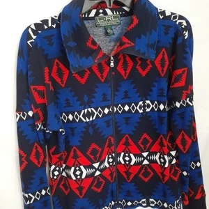 Chaqueta Lauren Ralph Lauren Active LRL Cremallera Completa con Cordón Talla Pequeña Azteca - Imagen 1 de 7