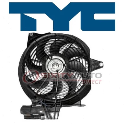 TYC AC Condenser Fan Assembly for 2001-2006 Hyundai Santa Fe 2.4L 2.7L L4 V6 tt - Изображение 1 из 4