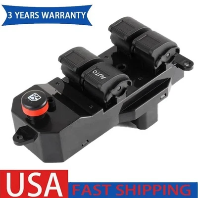 Front Left Power Window Switch For HONDA CIVIC 1.7L L4 CNG 2002 2003 2004 2005 - Image 1 of 4
