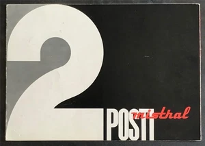 Maserati Mistral Auto Verkaufsprospekt um 1966 Spyder & Coupe - Bild 1 von 9