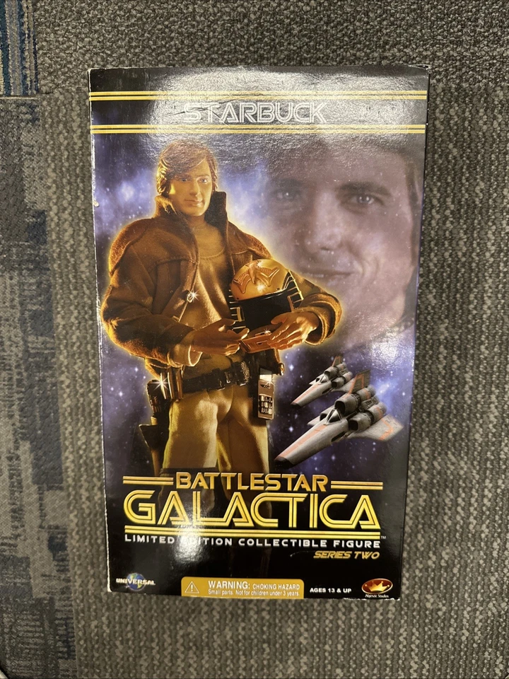 Majestic Studios 太空堡垒卡拉狄加中尉 Starbuck 1/6 比例可动人偶 全新带盒 — 第 1/4 张图片