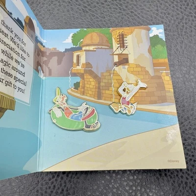 Disney Caribbean Beach Resort Goofy Pato Donald Pin Set Exclusivo Hotel Recuerdo Foto 1 de 4