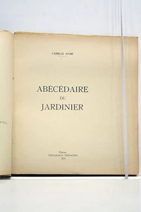 NAYME ALPHABET BOTANISCHER GÄRTNER BESCHREIBUNG BLUMEN 1929 - Bild 1 von 6
