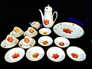 Hutschenreuther Hohenberg CM1814 OLIVIA Dessert- & Teeservice (20 Teile) - Bild 1 von 21