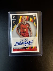 Topps Match Attax EURO 2024 Leandro Trossard Autograph - Picture 1 of 1