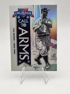 2025 Panini Crusade Lou Gehrig #15 Call To Arms New York Yankees Prizm HOF  - Picture 1 of 2