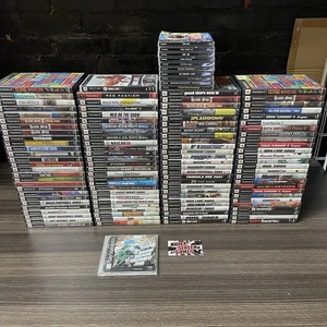 PlayStation 2 PS2 117 Game Lot -- GTA+Guitar Hero+Naruto+Final Fantasy+Spongebob - Foto 1 di 5