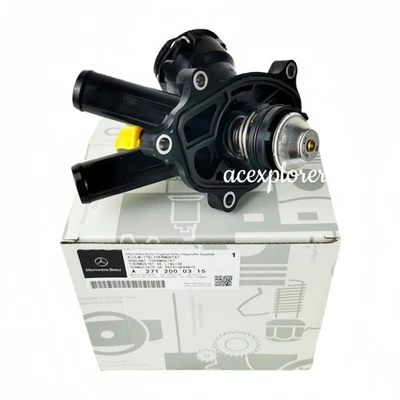 Thermostat Housing For Mercedes-Benz C250 1.8L 2.0L SLK250 2012-2015 2712000315 Foto 1 de 4