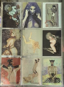 Obra de Arte - Olivia De Berardinis Clearchrome 1-90 Juego Completo de Cartas Base - 1997 - Imagen 1 de 20