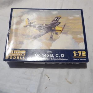 Huma Modell Bausatz 1:72 Gotha Go 145 B, C, D Art. 3002 , komplett OVP (W161) - Bild 1 von 3