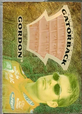 Jeff Gordon Card 1997 Predator Gatorback Authentic #GBA2  - Image 1 of 2