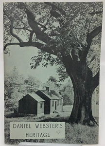 DANIEL WEBSTER Heritage By Esther G. Stevens Paperback Book 1964 Third Printing - Picture 1 of 12