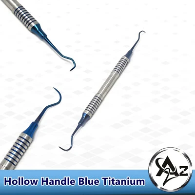 Dental Sickle Scaler Anterior Towner Jacquette U15-33 Dental Instrument Titanium - Image 1 of 3