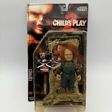 McFarlane Toys Chucky Child’s Play 2 Movie Maniacs 2 Action Figure w/ Poster New