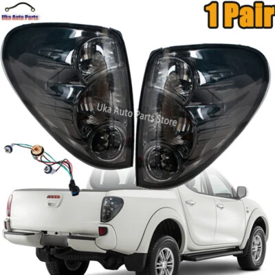 1Pair TailLight Rear Brake Lamp For Mitsubishi L200 Triton Colt Pickup 2005-2016 - Imagem 1 de 4