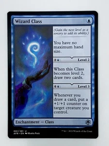Wizard Class - Adventures in the Forgotten Realms - Near Mint - MTG - Picture 1 of 2